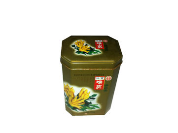 China Irregular malte Tee-Zinn-Behälter für Süßigkeits-/Medizin-/Minzen-Trockner fournisseur