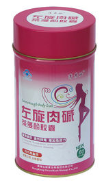 China Runde/Zylindernahrungsmittelgrad-Zinn-Behälter für Schokoladen-/Tabak-Speicher fournisseur