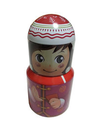 China Weihnachtsmetallzinn-Behälter als Geschenk/fabelhafter Kasten, bestehen aus drei Teilen fournisseur
