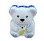 Baby-Panda-Zinn-Süßigkeits-Behälter, unregelmäßiger Zinnblech-Süßigkeits-Metallkasten fournisseur