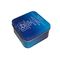 Stellen-blaue Farbe druckte quadratische Zinn-Behälter mit kundengebundenem Entwurf fournisseur