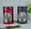 Leeres Geschenk Tin Display Box mit Fenster-Weinlese Tin Containers für Lagerung dekoratives Tin Cans fournisseur