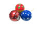 Blauer Metallminiblechdose-Ball-geformtes Zinn für Ostern, sehr populär in den westlichen Ländern fournisseur