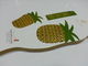 Nahrungsmittelgrad-Zinn-Behälter Taiwans Insel geformte für das Ananas-Kuchen-Verpacken fournisseur