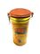 Kaffee-Zinn-Tee-Kanister mit Plastikdeckel, Farbe der Stärke-0.23mm Colden fournisseur