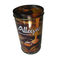 Kundenspezifische Zinn-Tee-Kanister mit schwarzer Farbe für verpackendes Chai, verschiedene Entwürfe fournisseur