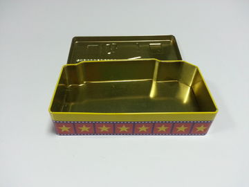 Kundengebundener Metallschokoladen-Zinn-Druckkasten für Nestle-Marke, Stärke 0.23mm fournisseur