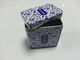 Blauer und weißer Porzellan-Kasten mit Abdeckung, Tee-Speicher/Geschenk verpackt fournisseur