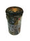 Schwarze Zinn-Tee-Zylinderkanister für Coffe/Süßigkeit/Pulver fournisseur